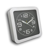 Square Desktop Clock