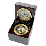 Compass Desktop Clock