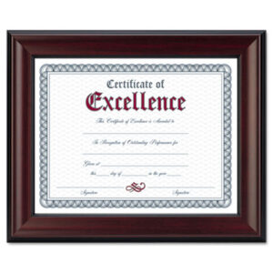 Certificate Frames