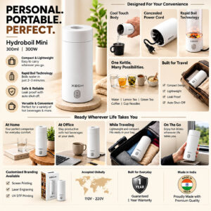 XECH - Personal Portable Perfect Hydroboil Mini 300ml / 300w