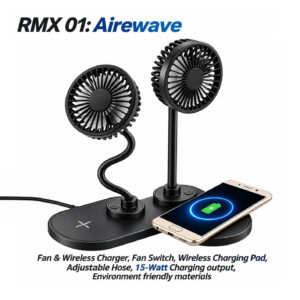 RMX 01: Airewave (Fan & Wireless Charger)
