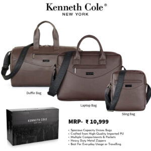 Kenneth Cole Duffle, Laptop & Sling Bag Combo Gift Set 023
