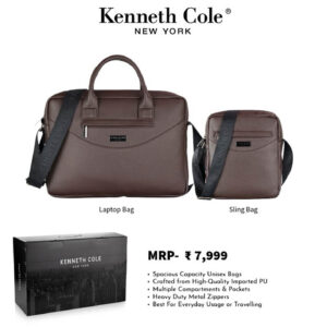 Kenneth Cole Laptop & Sling Bag Gift Set 022