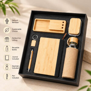 Natural Bamboo Gift Set